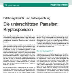 Kryptosporidien – Eine winzige Bedrohung für die Gesundheit von Menschen und Tieren!